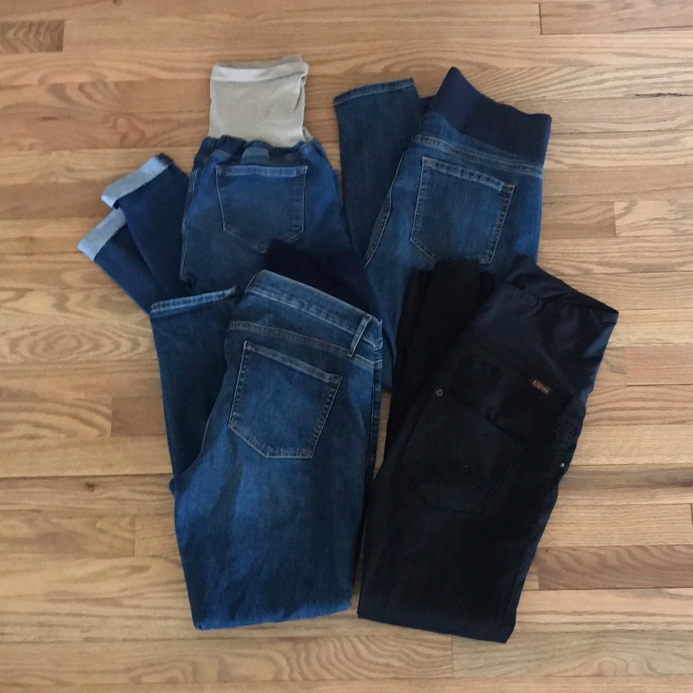 Maternity Jean lot of 4